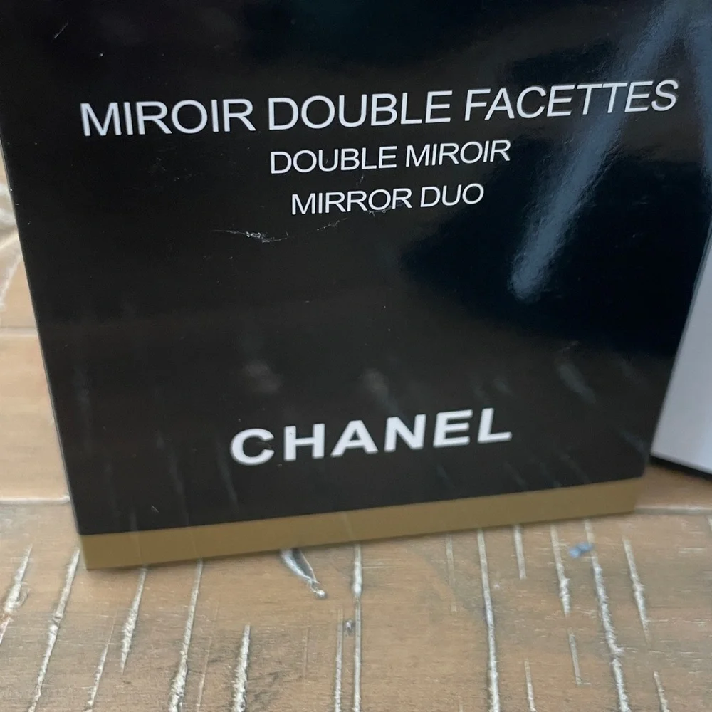 CHANEL  NWT Beauty White Mirror with Sleeve & Box Comes  w/Gift Bag - Picture 3 of 3